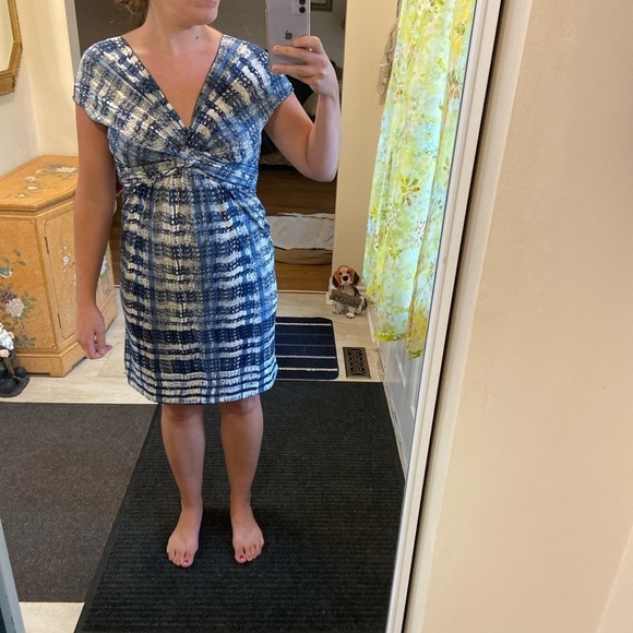 Y2K Patterned Mini Dress - Picture 2 of 6